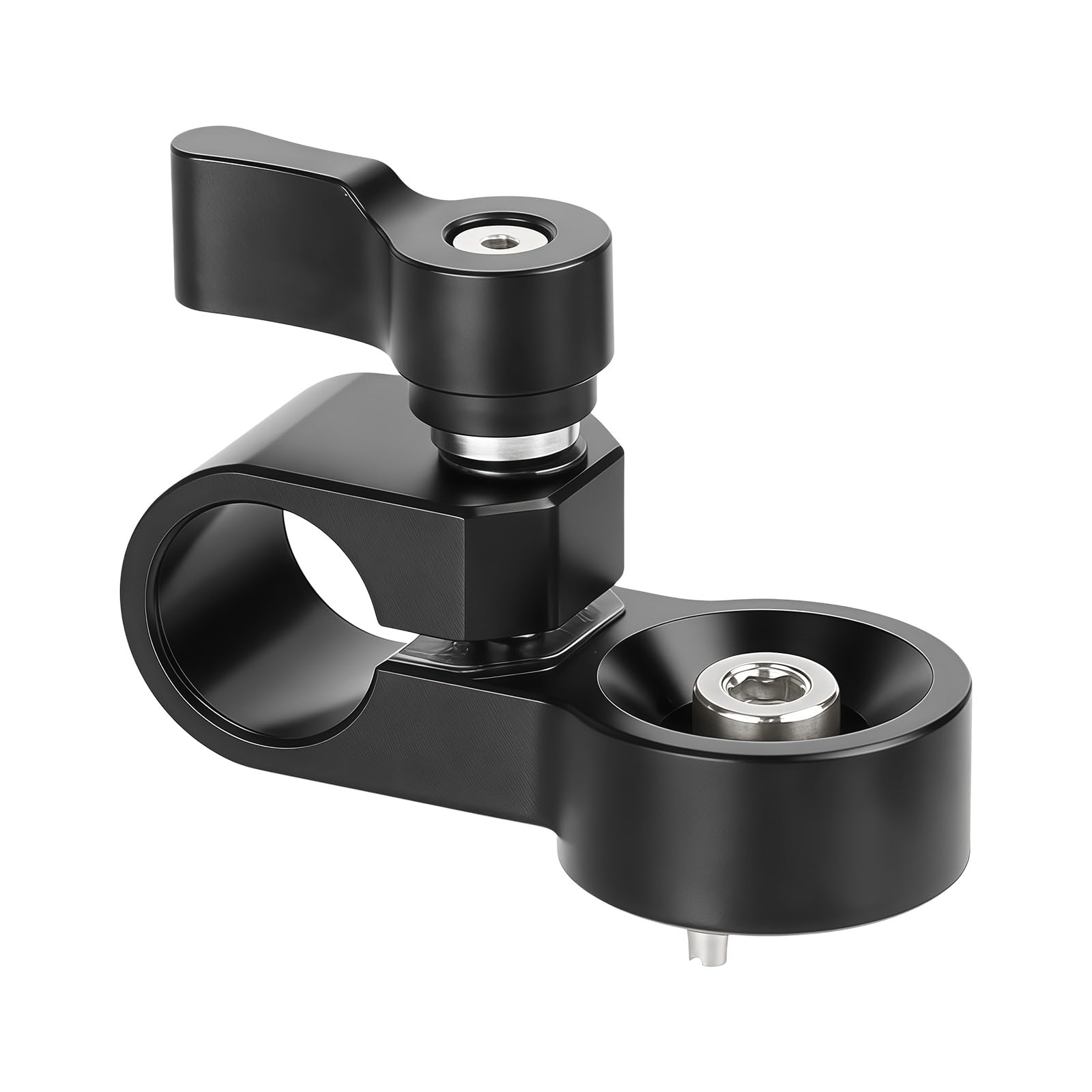 Zbiianxer Quick Release Rod Clamp Aluminum 15Mm With 1 / 4Inch-20 Threaded Screw Accessory