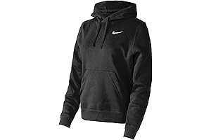 Womens Pullover Fleece Swoosh Hoodie