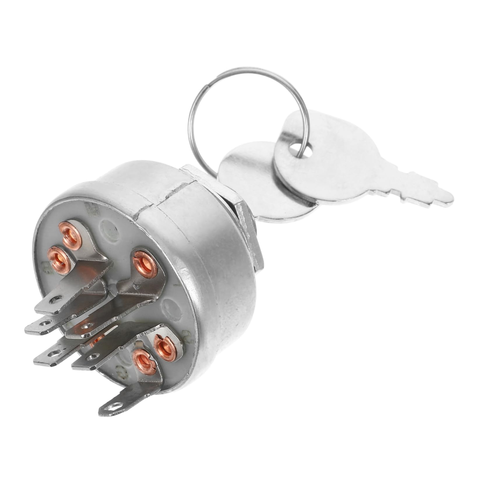 Abaodam 5 Piezas Interruptor de Encendido para Cortacésped de Motor Delantero Compatible con Interruptor de Seguro y Funcional para de