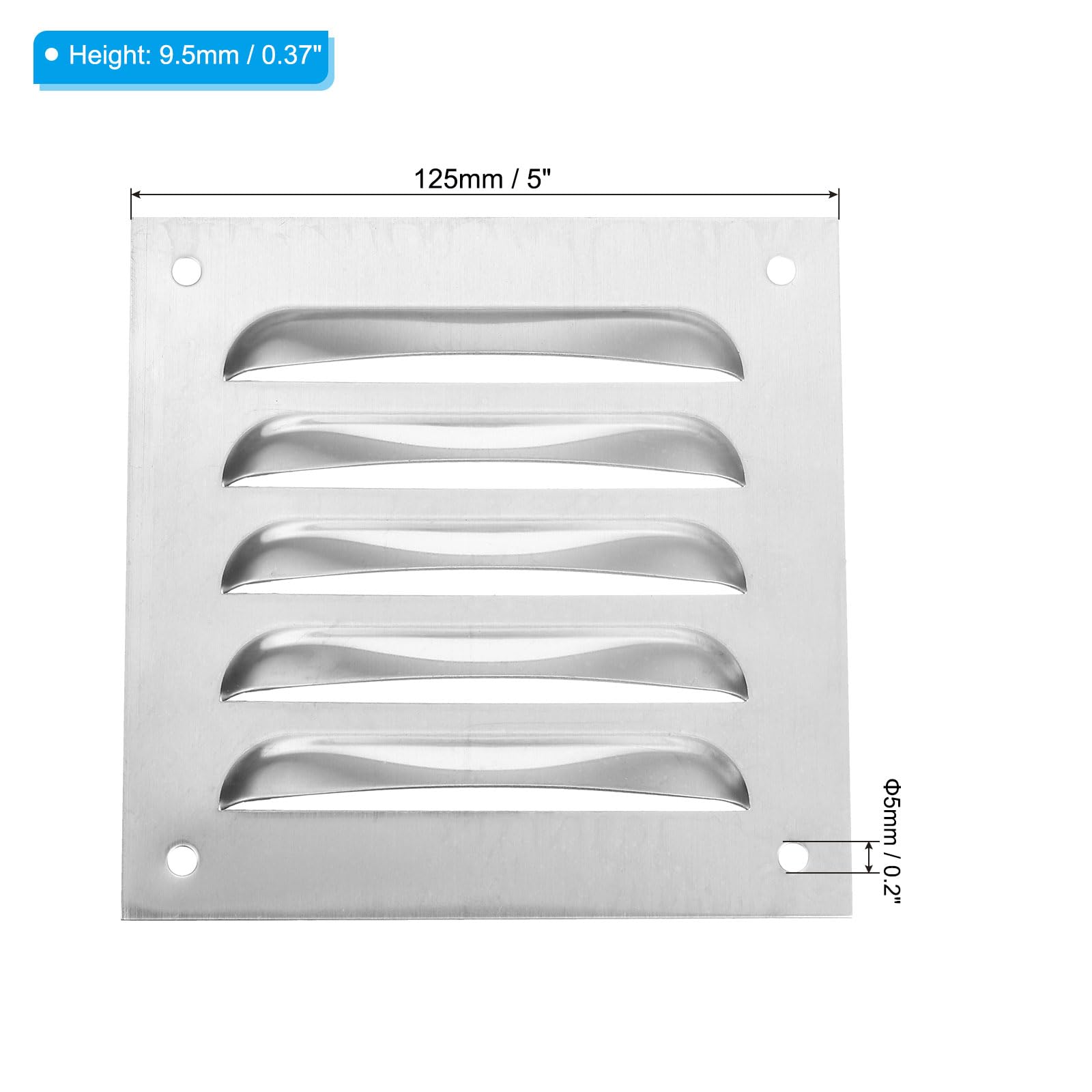 PATIKIL 5 x 5 Inch Vent Cover - Image 2
