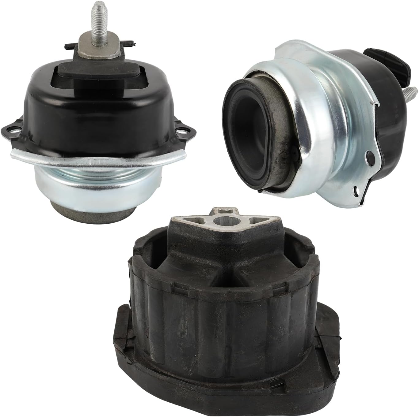 SCITOO Engine Motor Mount and Transmission Mount Set for BMW for X5 3.0L 2007-2016 Replace A4027 A4027 A4079