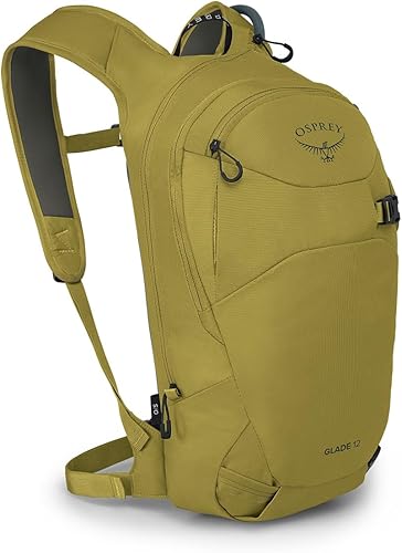 Osprey Glade 12L Mochila de esquí y snowboard con depósito de agua hidráulico, color amarillo Babylonica