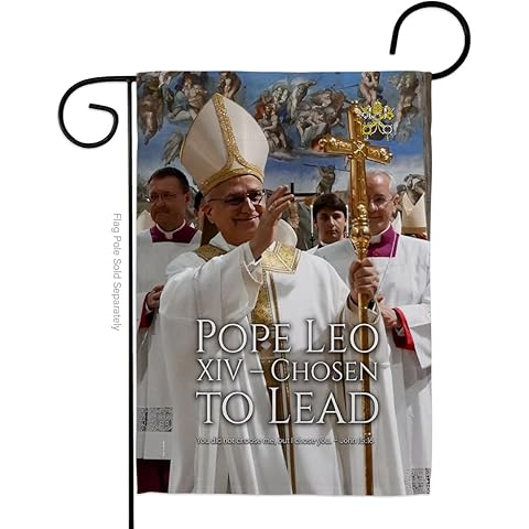 Chosen to Lead Garden Flag Memorabilia Decor Religious Yard Sign Picture Print Habe...