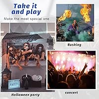 Vista 9 de shayulajiao Máscara de látex de espantapájaros fantasma para Halloween, carnaval, cosplay