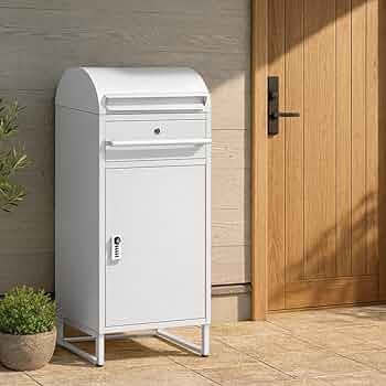 【Ｂ】のん★☆様お取り置き Amazon.co.jp: タンスのゲン 宅配ボックス【 ポスト一体型】大容量 82L