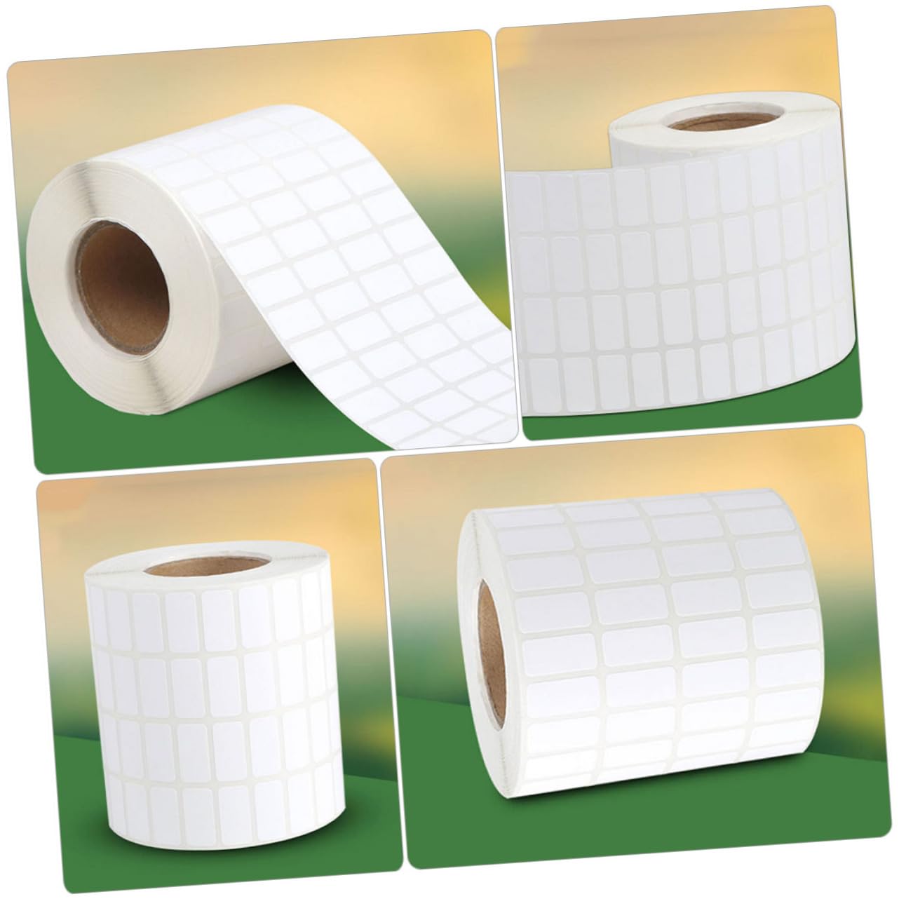 LALAFINA 2rouleaux Étiquettes Autocollantes Auto-adhésives Pour Bureau Et Maison De Stickers à Écrire Pour Classer Et Identifier Objets