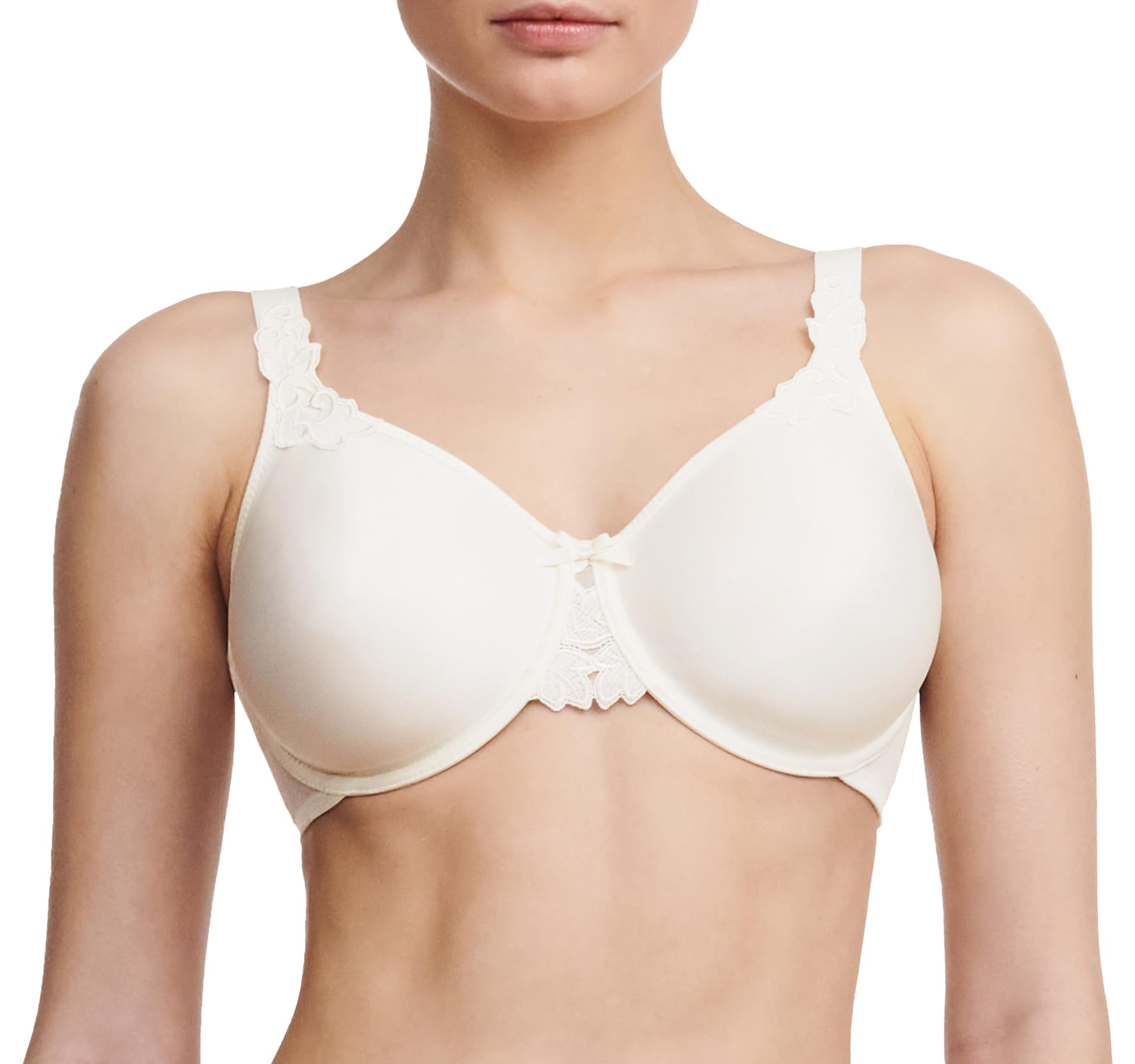 Chantelle Femme Hedona Soutien-​Gorge Moulé Enveloppant à Armatures, Ivoire, 90C