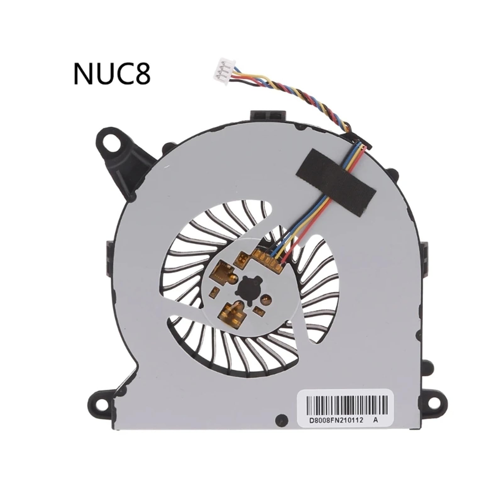 Ventola del Dissipatore di Calore del Dispositivo di Raffreddamento della CPU, Compatibile for Intel-NUC8I7BEH NUC8 I3 I5 I7 BSC0805HA-00,Ventola del dissipatore di Calore