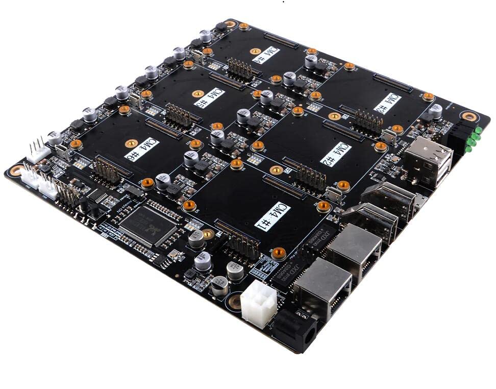 Amazon | GeeekPi DeskPi Super6C Raspberry Pi CM4 クラスター Mini