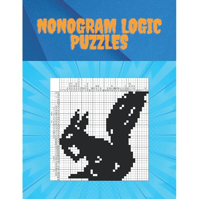 Buy nonogram logic puzzle Adult Nonogram Puzzles Upper Intermediate
