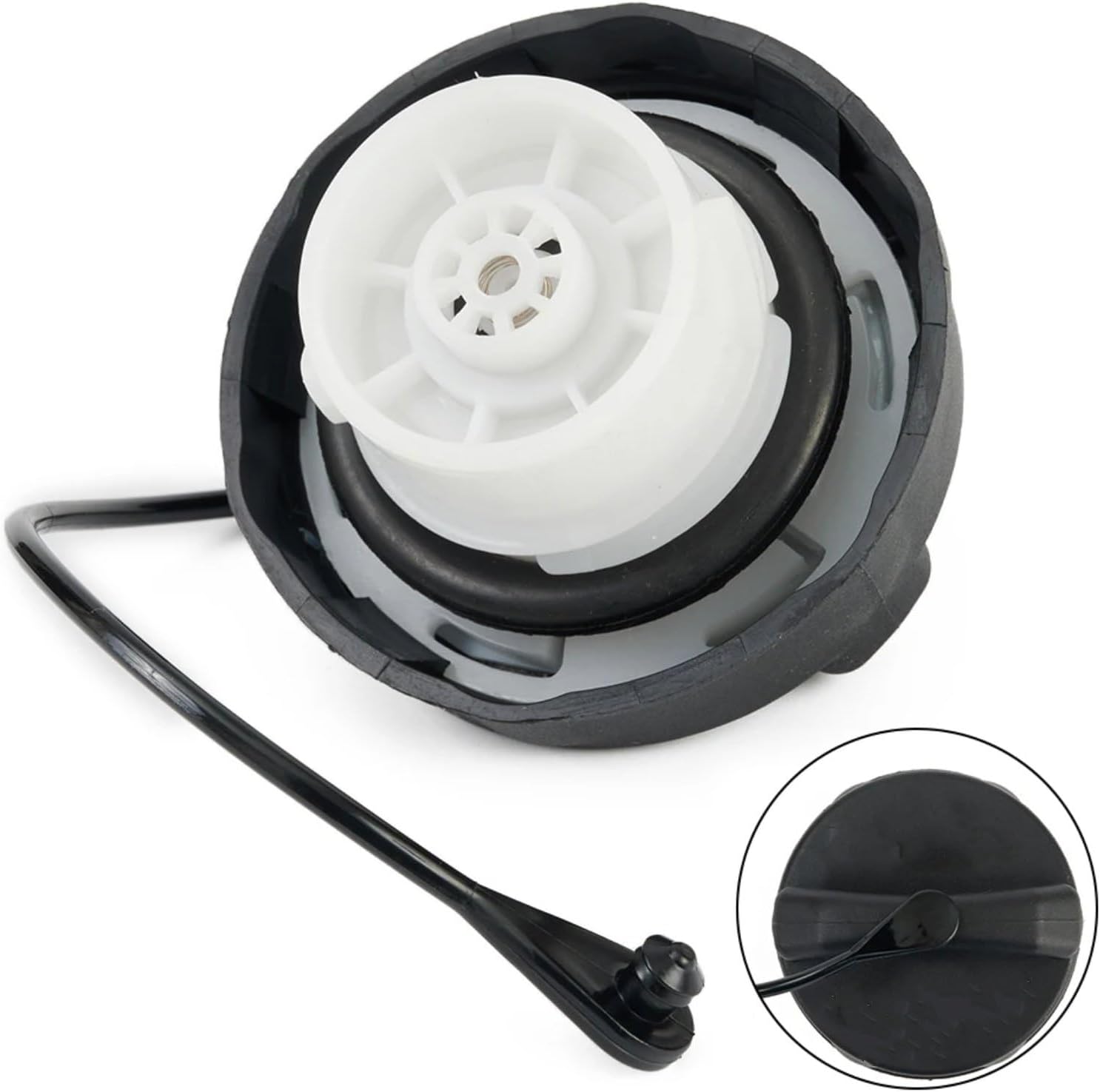 Compatible With Jeep For Liberty 2002 2003 2004 2005 2006 2007 2008 2009 2010 2011 2012 52030387AB聽聽Car Fuel Tank Cap With Tether Fuel Tank Cap Cable Wire