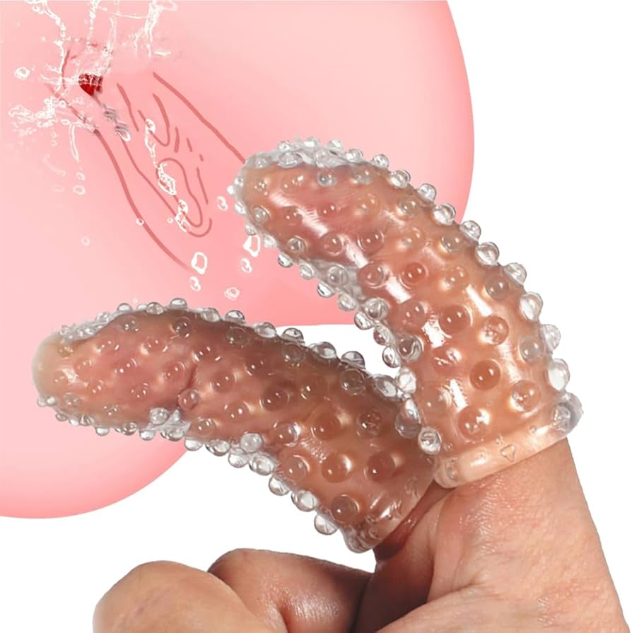 ダブルバイブ レズセックス GIF Amazon | フィンガースリーブ Gスポット刺激 レズビアン セックス玩具 膣 クリトリス アナルマッサージャー 大人 女性 男性 ゲイ カップル フィンガーバイブレーター アクセサリー | ノーブランド品 | アダルト雑貨