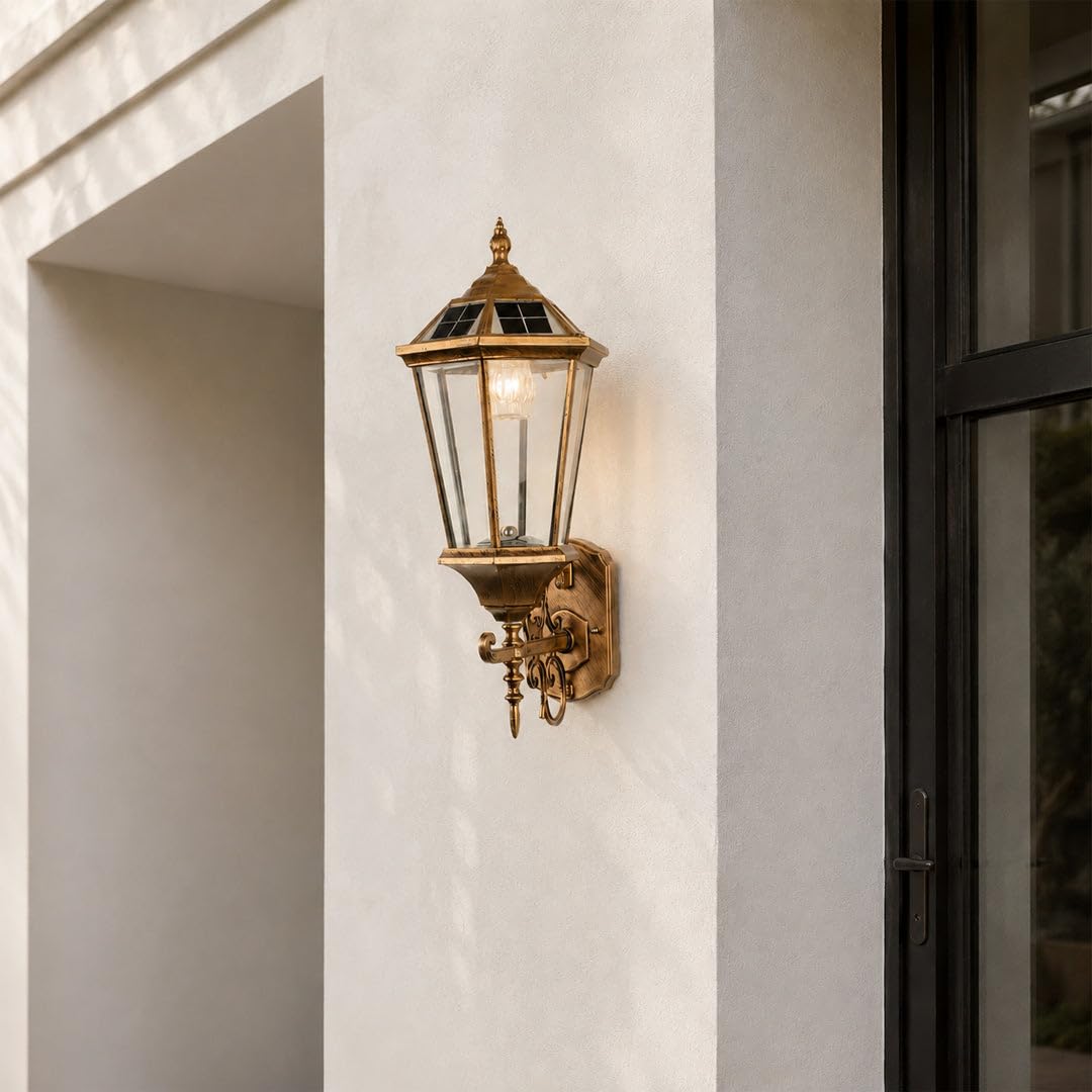 Whispering Homes Lumen Solar Powered Outdoor Wall Light-image-29