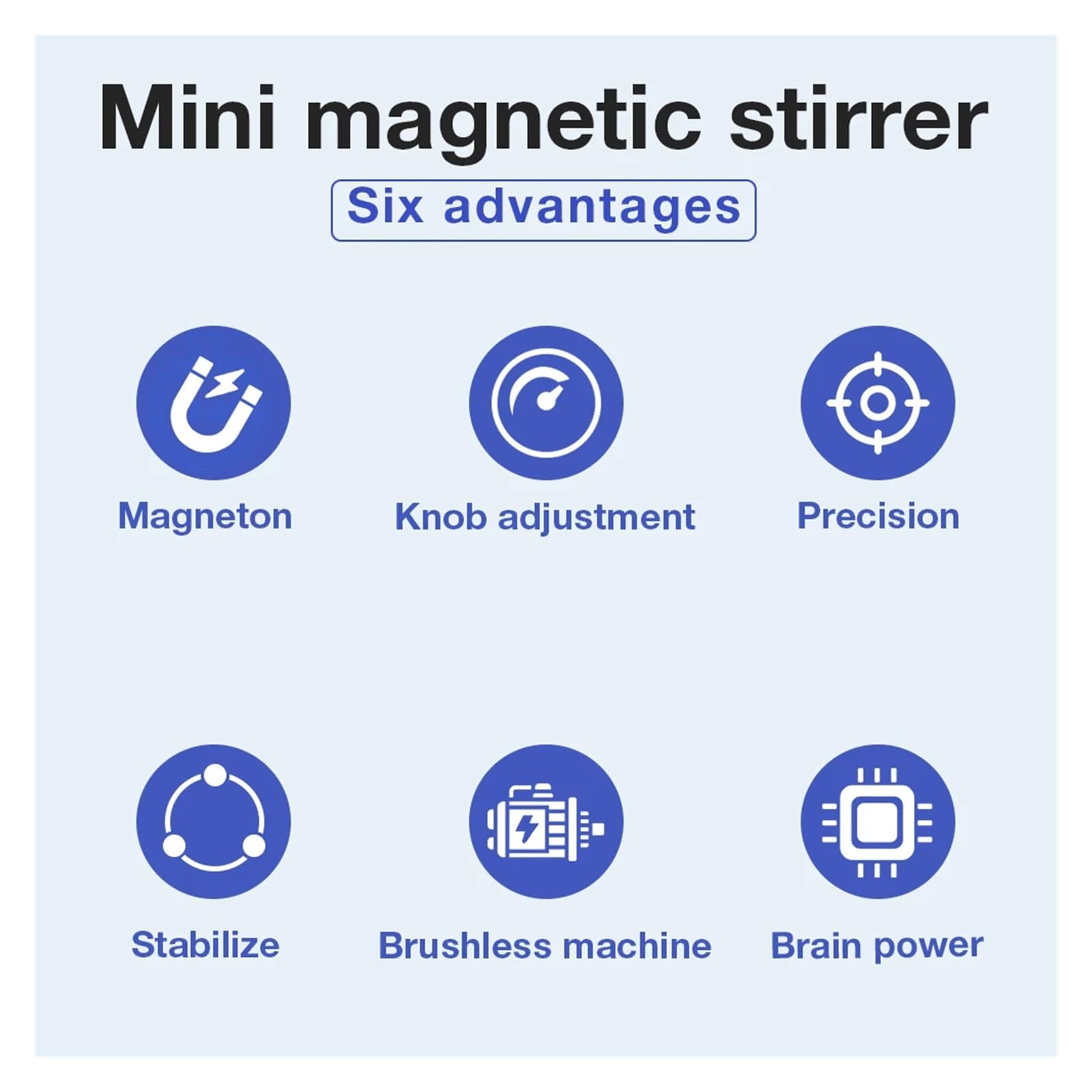 Mini Mieszadło Magnetyczne 3000 Obr./min Z Mieszadłem Cieczy Mieszadło Bezszczotkowy Silnik Prądu Stałego Mieszadło Magnetyczne Materiały Laboratoryjne