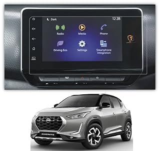Armour Guards 9H Unbreakable Screen Protector Compatible With NISSAN MAGNITE Turbo XV DT CAR Touch Screen Infotainment System (8 Inch) (Transparent)