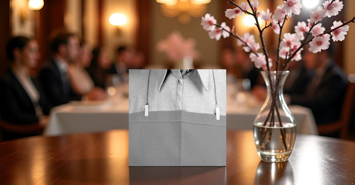 Serviettenring/Serviettenband | Silber Plated versilbert | L 60 cm | Edles Geschenk | In Geschenkbox