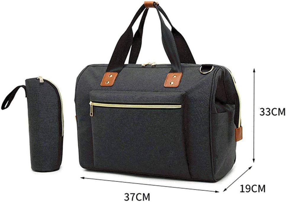 Mummy bag-Diaper Bag, Diaper Tote Stylish for Mom and Dad Convertible Travel Baby for Boys and Girls with Changing Pad