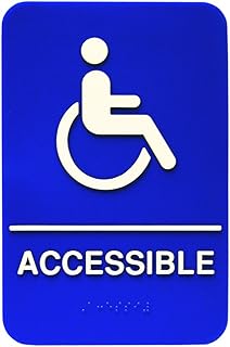 ADA Compliant Braille Accessible Sign