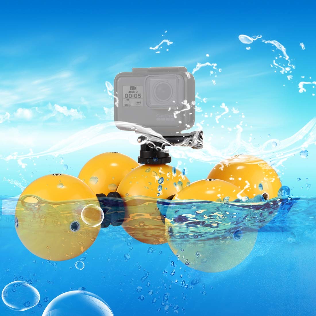 Amazon | PULUZ Go proフローティングボール 多機能水中フロート 水上 