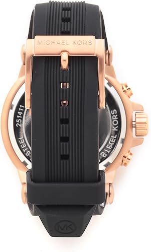 Miniatura 3 de Michael Kors Dylan - Reloj cronógrafo de acero inoxidable