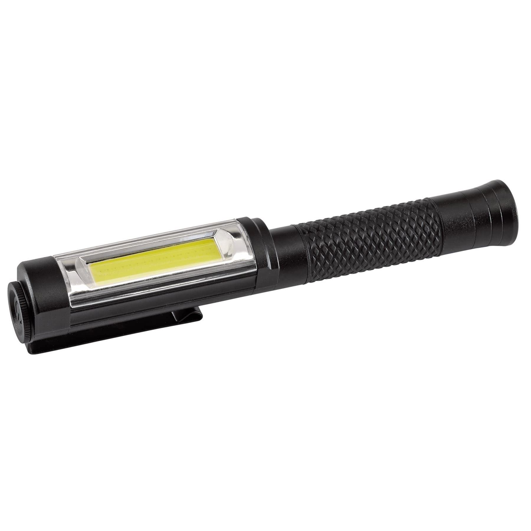 Draper Light/Red Cob Led Rechargeable Aluminium Pen Torch, 5W