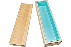 5 lb Rectangle Silicone Soap Loaf Molds