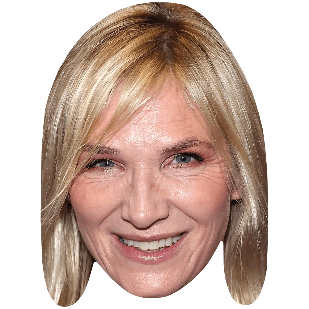 Jo Whiley (Smile) Celebrity Mask, Flat Card Face, Fancy Dress Mask