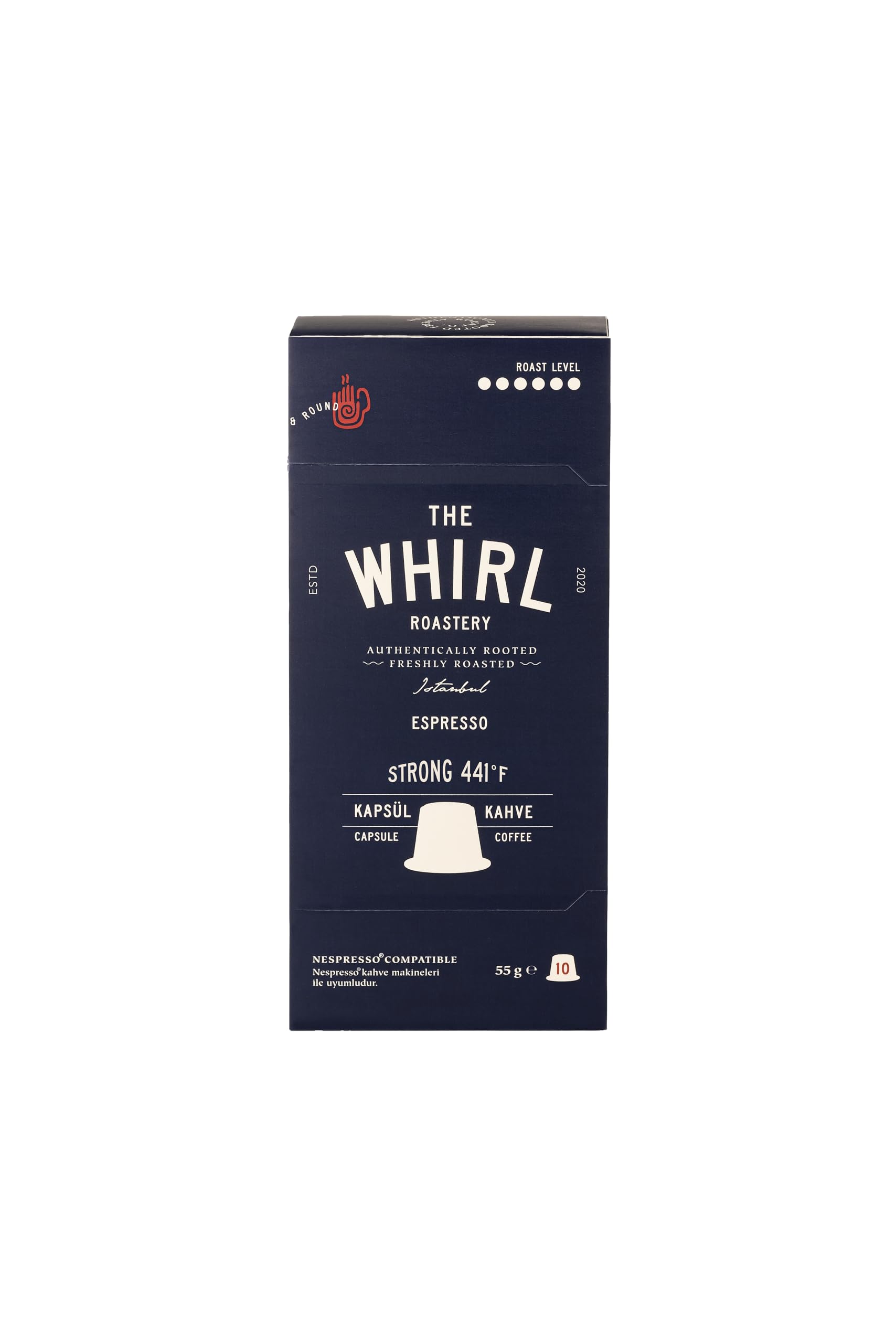 THE WHIRL Espresso Strong Kapsül 55 G