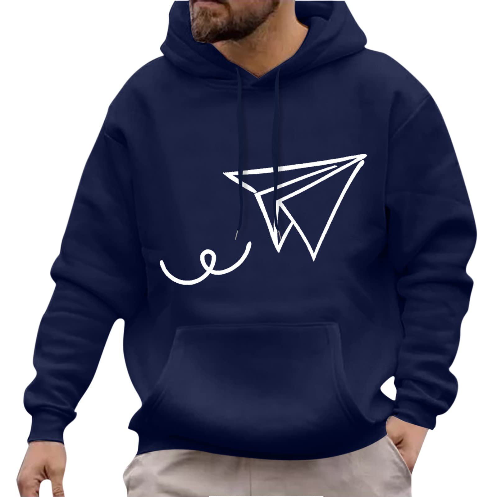 Genérico Sudadera con Capucha Y Cremallera De Manga Larga para Hombre Sudaderas Des Y Altas para Hombre Sudadera con Capucha De Suelta Suéter Tamaño Manga Larga Ventilada Camisa
