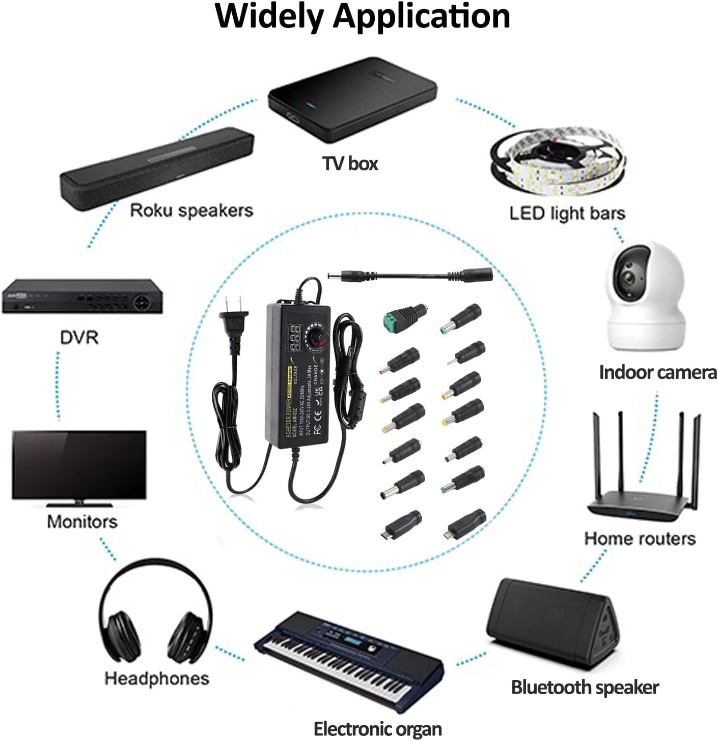 Adjustable 5A Power Supply