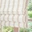 White With Beige Stripe