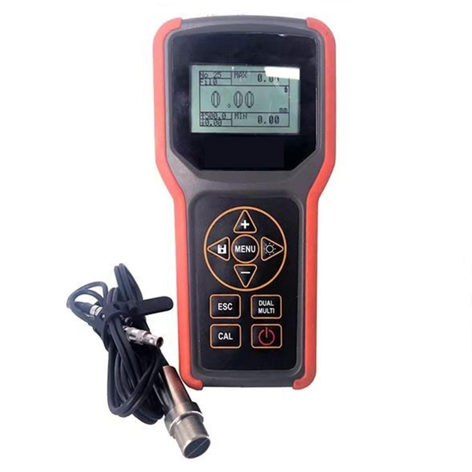 Thickness Gauge Ultrasonic Thickness Gauge Non-Destructive Through-Coating Meter Portable Intelligent