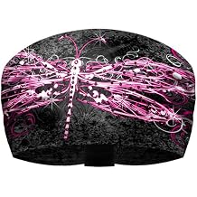 Women's Dragonfly Rhinestone Splatter Knotty Band KB1429R-BLACK