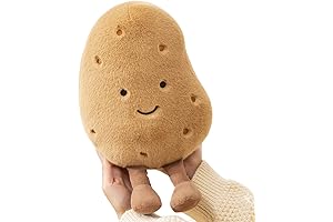 Mega Potato Stuffed Animal - 10.23'' Kawaii Spud Plush - Squishy Food...