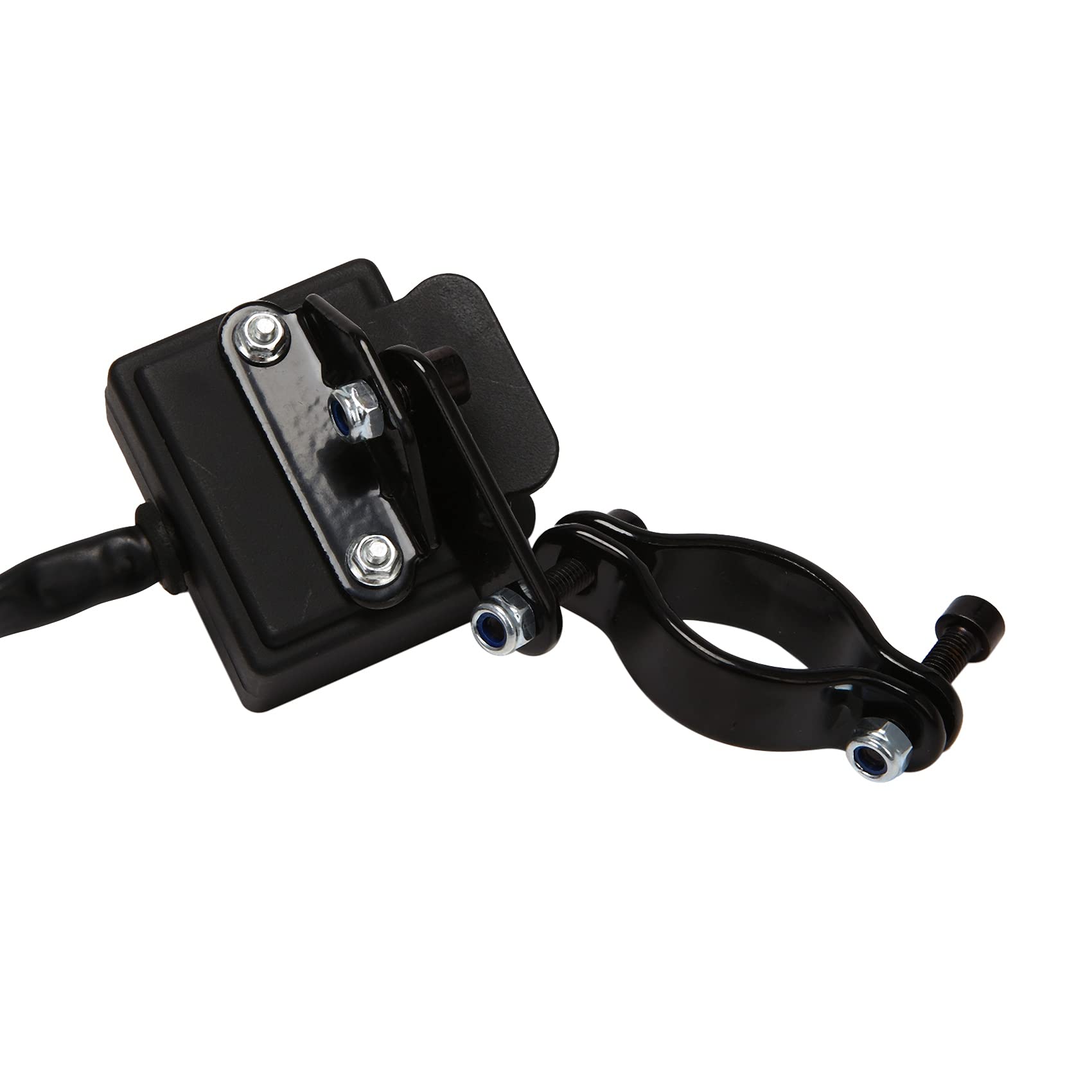 12V Interrupteur au Pouce à Bascule de Treuil avec Support de de Ligne de Commande de Guidon pour Accessoires de Treuil éLectrique ATV UTV