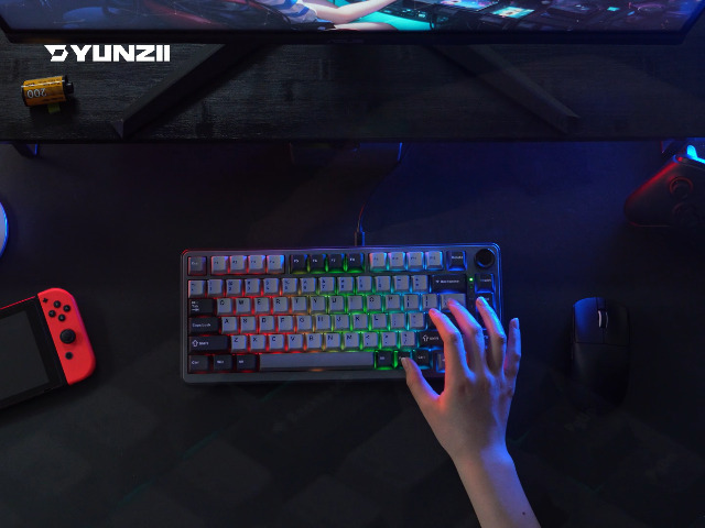 YUNZII RT75 Rapid Trigger Gaming Keyboard Hall Effect Magnetic