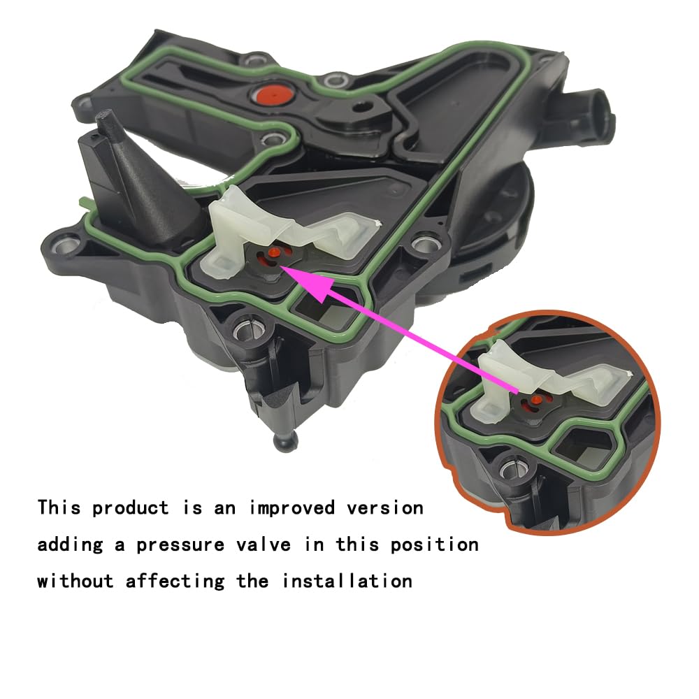 McrGinly Crankcase Vent Valve & Hose Kit For Audi 2.0T/1.8T – Fits A4, A5, A6, Q5 4 thumbnail image