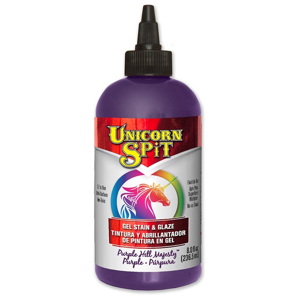 Purple Hill Majesty 5771009 Purple Paint Water Based Gel Stain And Glaze 236Ml 076818006152
