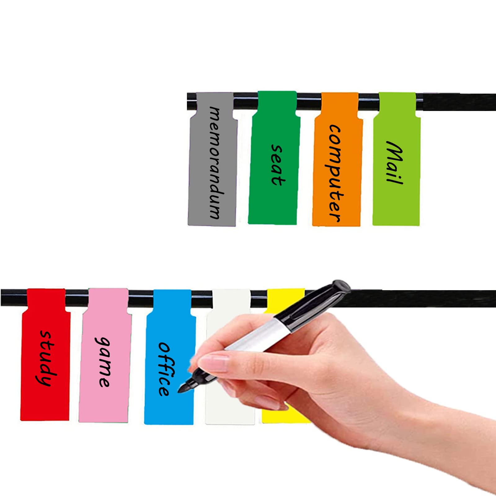 Buy 270Pcs Cable Labels,Self Adhesive Cable Labels Waterproof Assorted