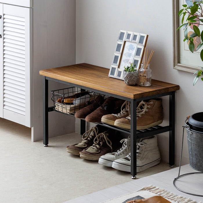 最終値下 オールドカリモク karimoku スリッパラック マガジンラック