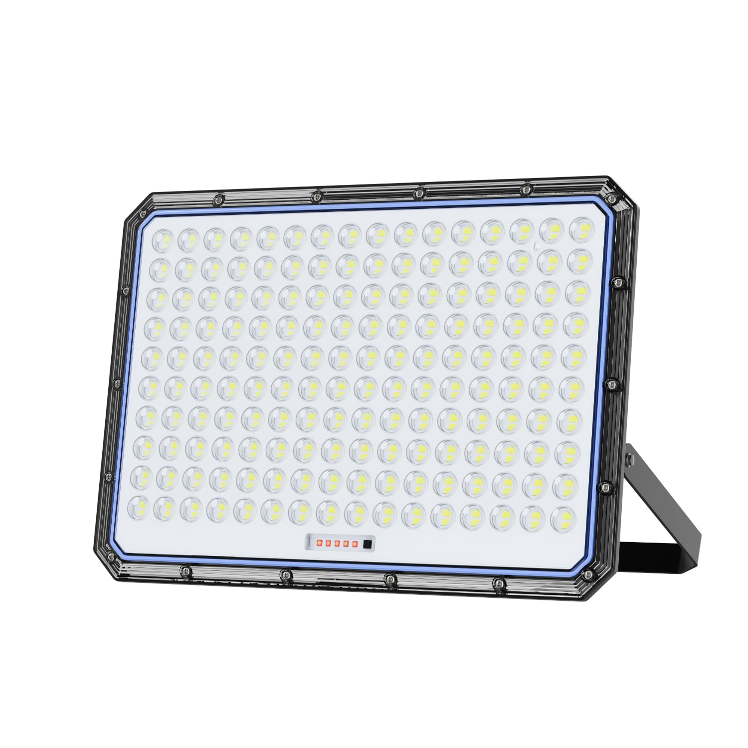 Reflector Solar LED de Alta Potencia Zhuan - 350 Watios - 320 Piezas LED - 6500K - con Panel Fotovoltaico Monocristalino y Batería LiFePO4 para Iluminación Exterior Eficiente y Ecológica