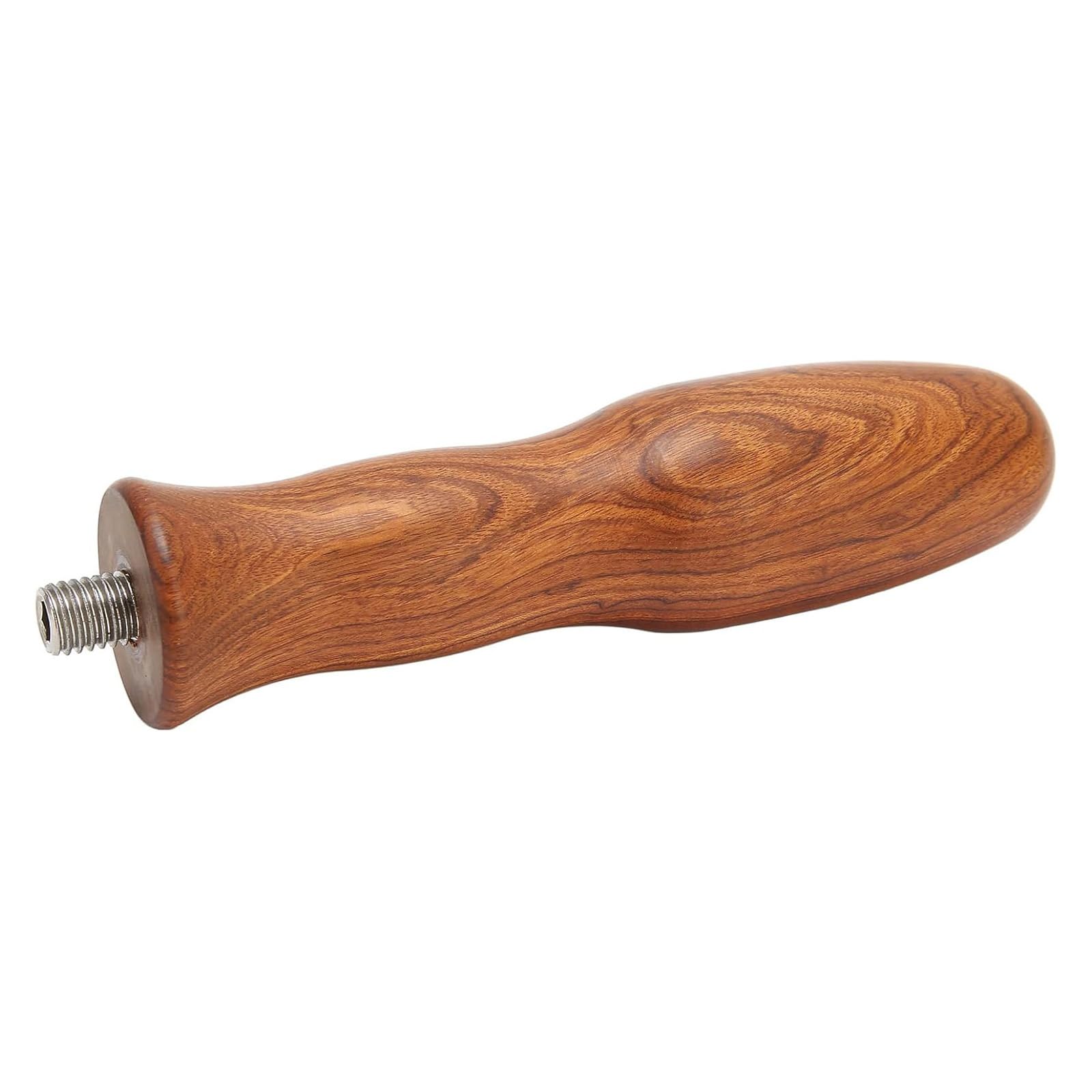 Piceioep Wood Portafilter Handle 10mm Thread Ergonomic Grip Espresso Accessory Coffee Maker Tools