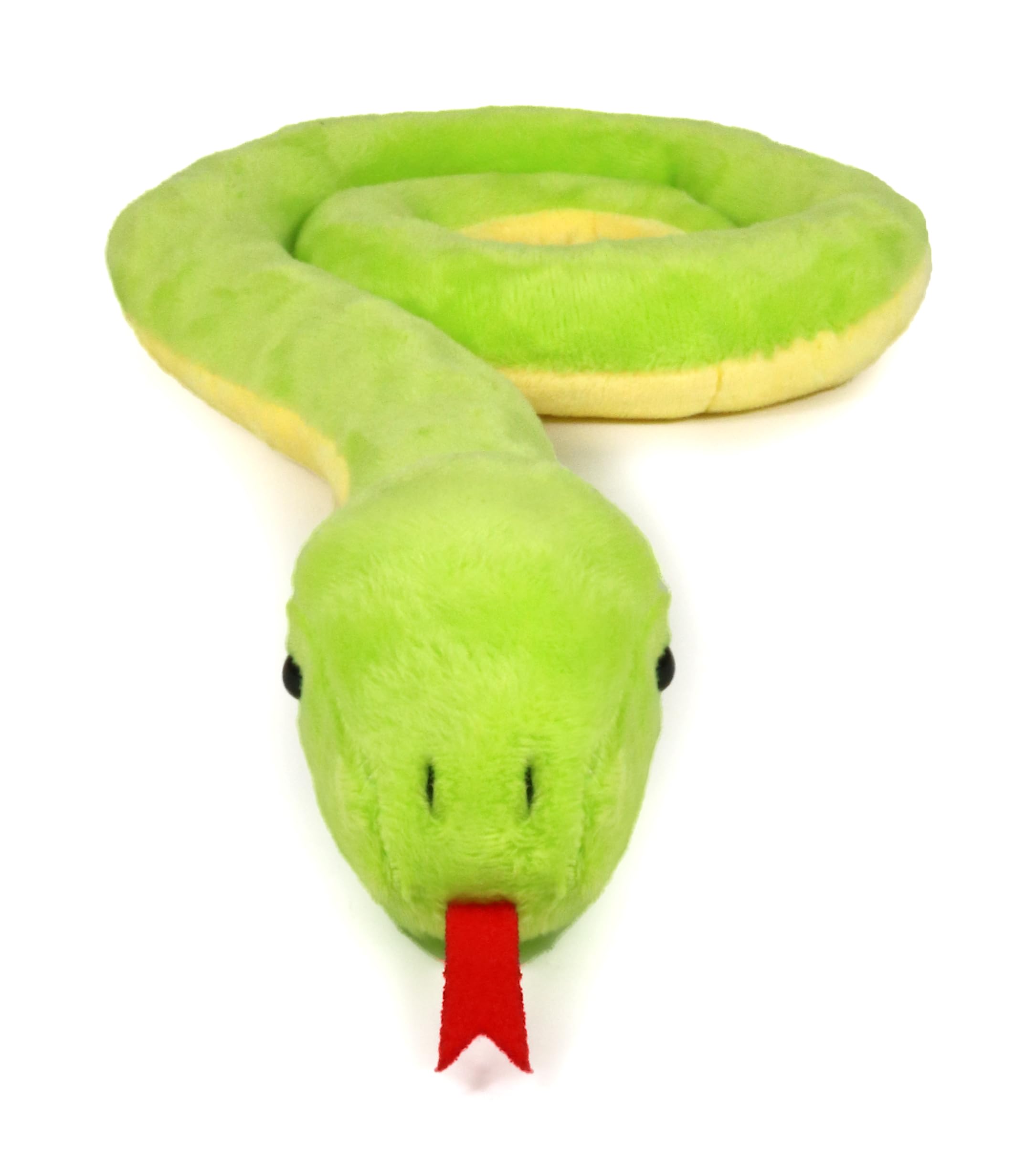 ICE KING BEAR Cute Green Snake Stuffed Animal Soft Toy Plush (Lying), 6 inches (W) x 8 inches (L) x 6 inches (H) - Image 3