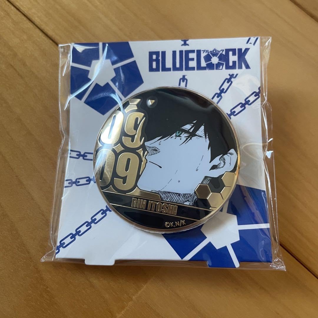 Amazon.co.jp: ロック バースデーメタル缶バッジ 糸師凛 原作 缶バッジ  