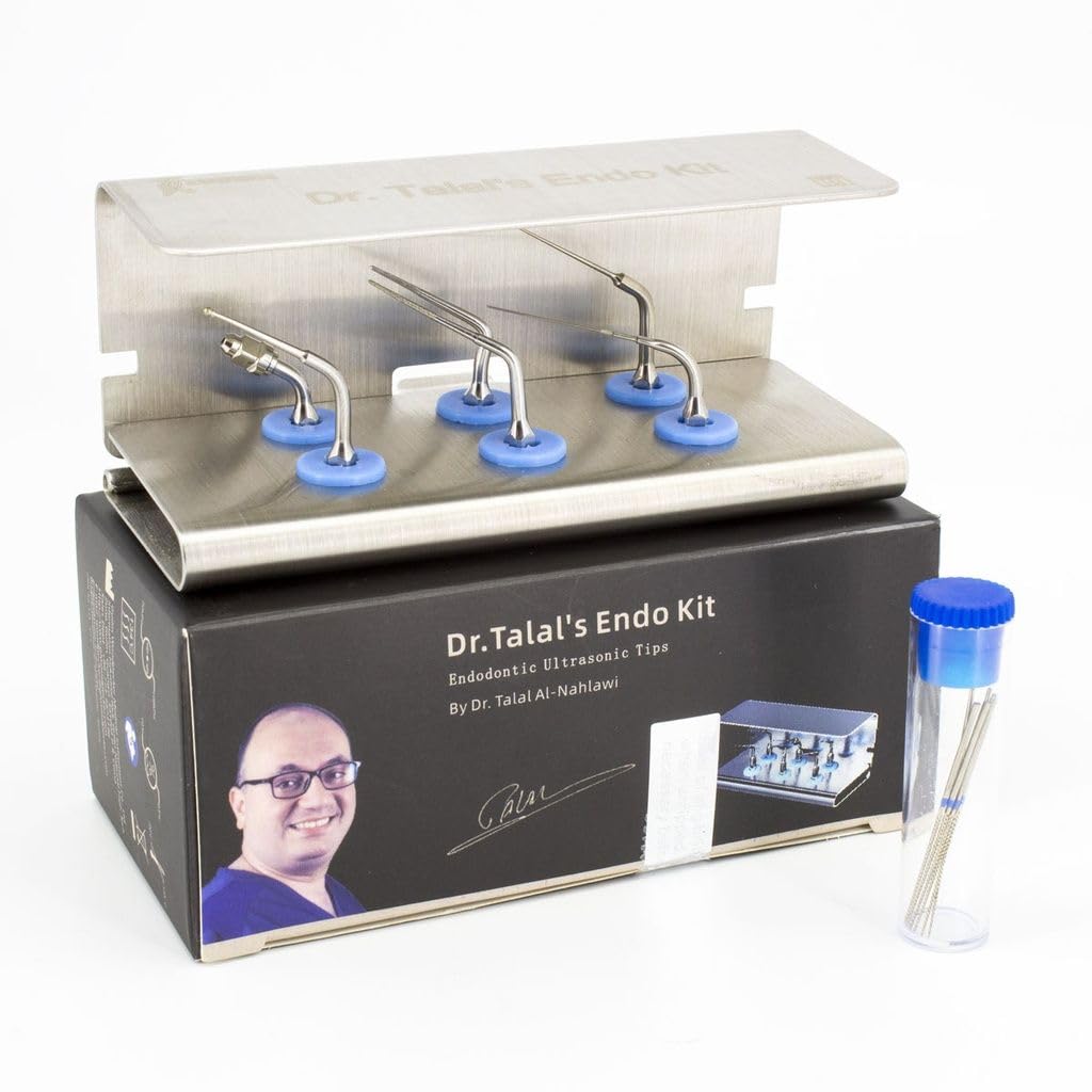 DentGist Woodpecker Dr. Talal's Endo Kit - Woodpecker Series (EMS & UDS Type) | Endodontic Instruments | Complete Kit for Efficient Root Canal Treatment & Precision