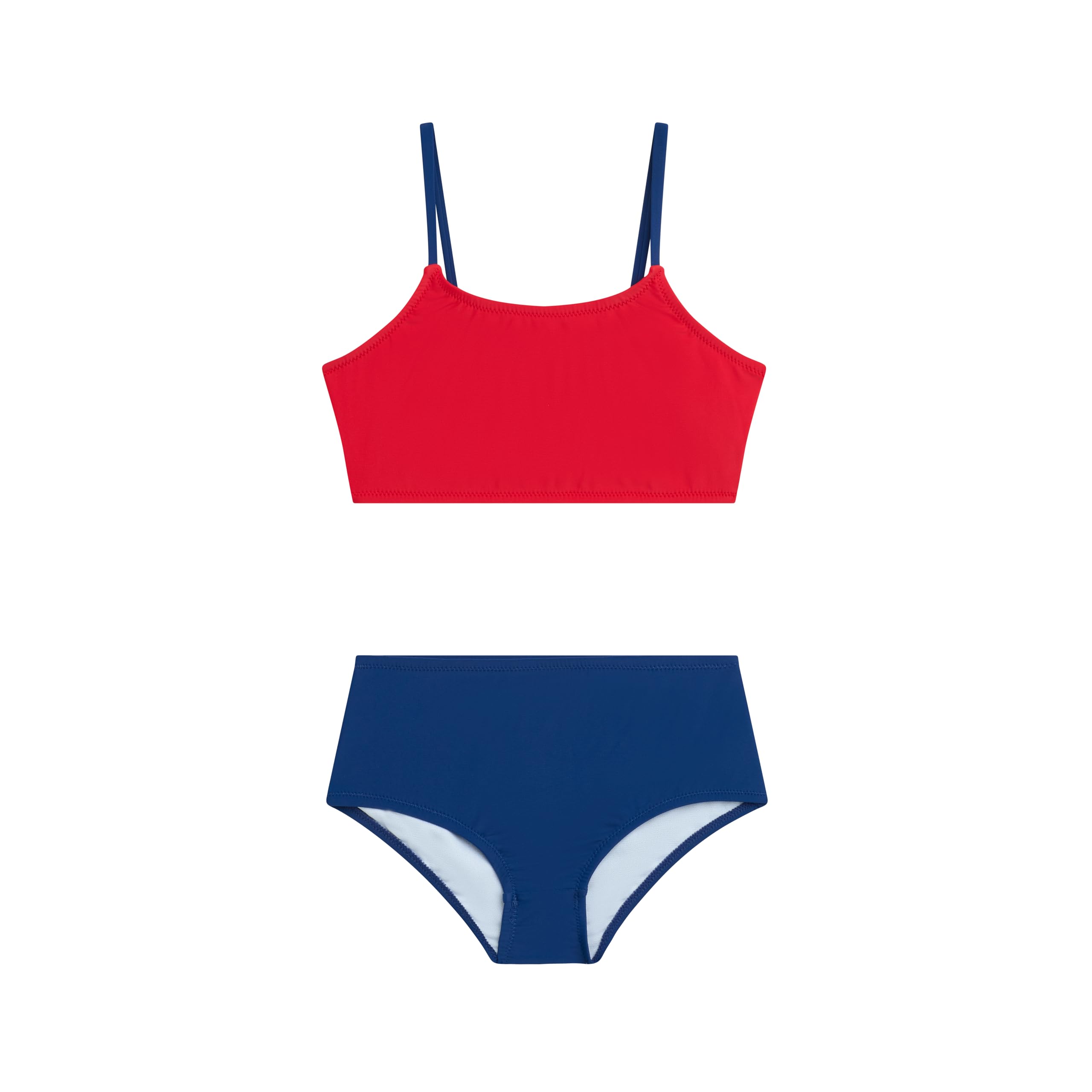 Kanu Surf Girls' Tammy Beach Sport Square Sun Bikini 2-piece Swimsuit
