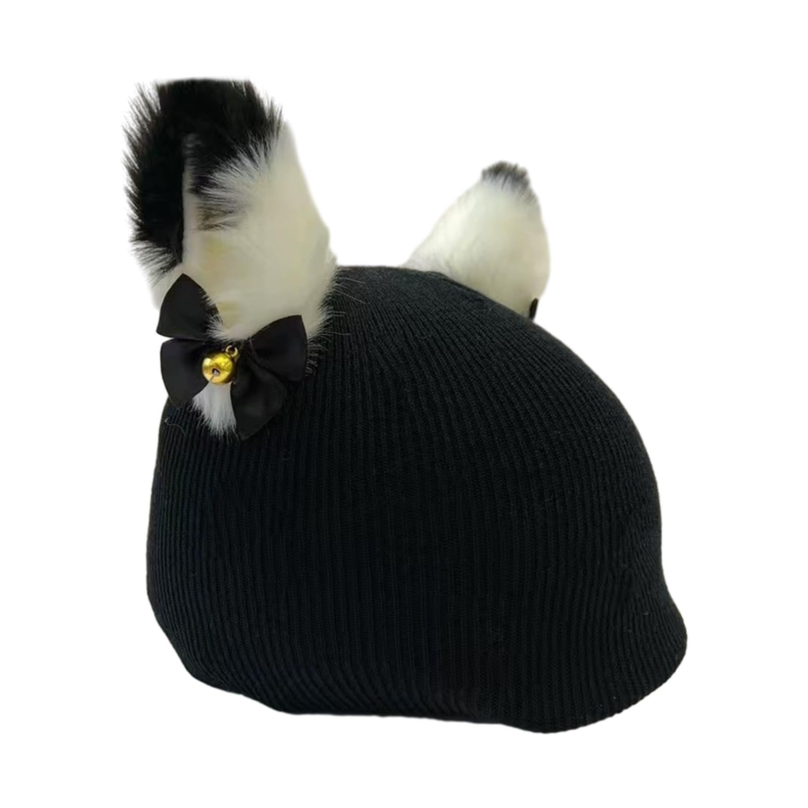 Housse De Casque De Ski/snowboard Tricotée - Design Cartoon, élastique, Pour Adultes Et Enfants