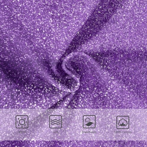 Boys' Exclusive Briefs Toddler Underwear 95% Combed Cotton Boxerbriefs 2T Glittery Purple Pattern 813