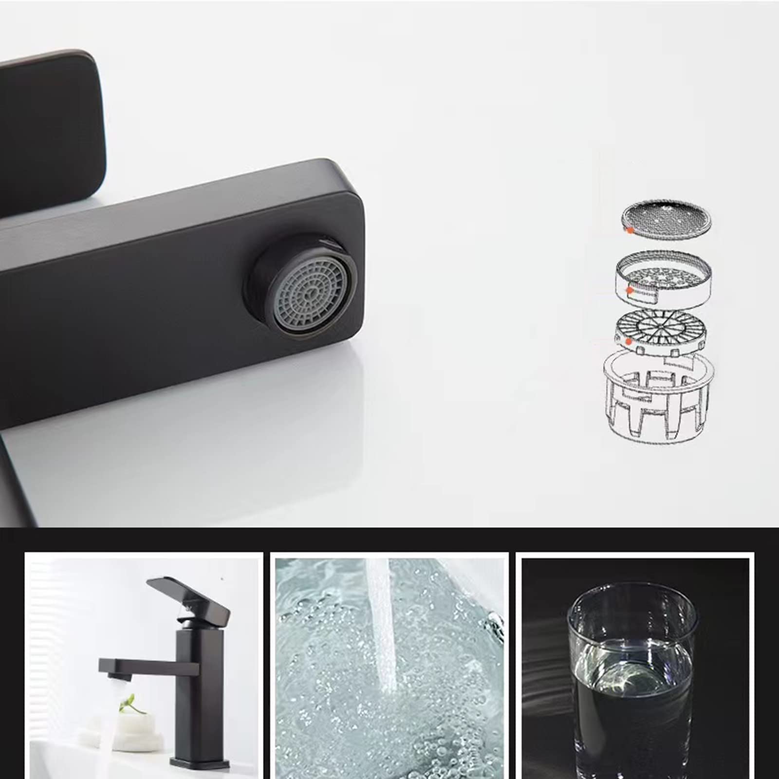 Purificador de Agua Wuluwala, Filtro de Grifo, Suministros de Cocina para purificación de Agua.