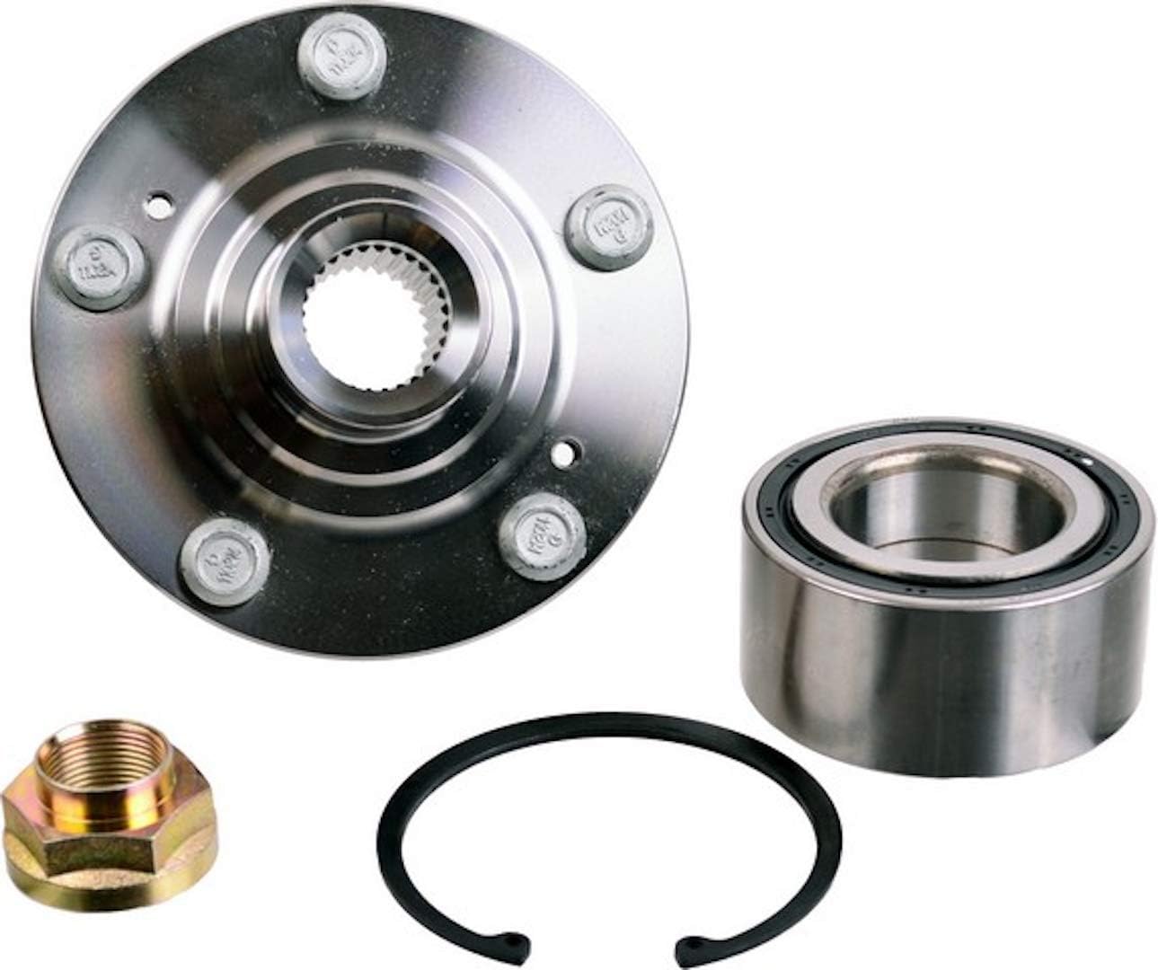 SKF Wheel Bearing BR930580K Aftermarket Replacement Part Compatible with Honda 2002-2011